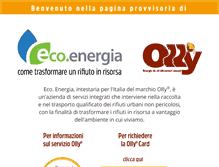 Tablet Screenshot of ecopuntoenergia.com
